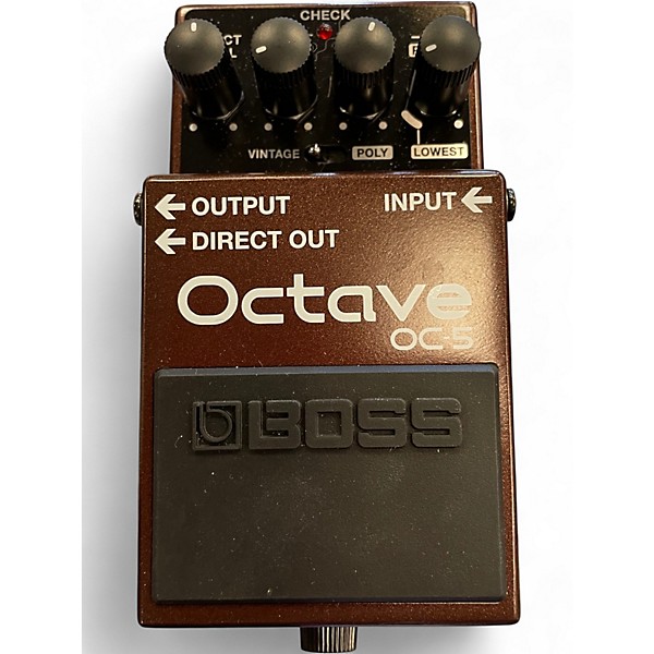 Used BOSS OC5 Effect Pedal