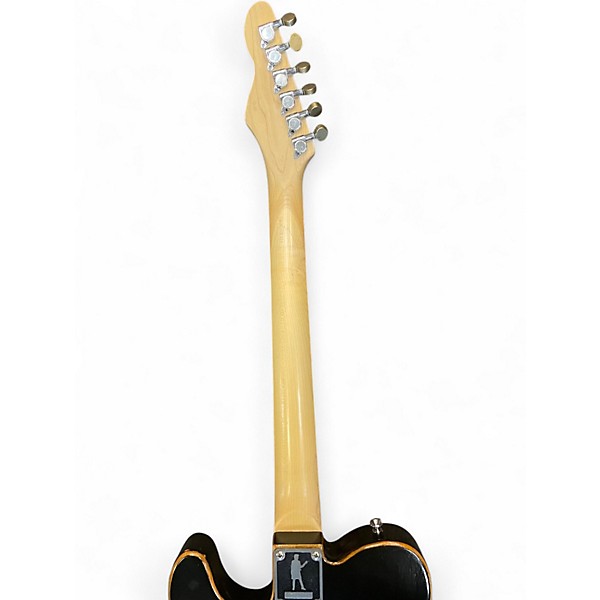 Used Slick Telecaster Black Solid Body Electric Guitar