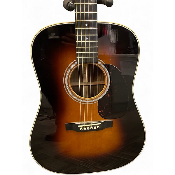 Used Martin D-28 SUNBURST Acoustic Guitar
