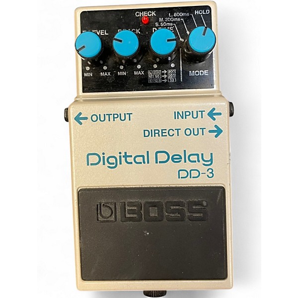 Used BOSS DD3 Digital Delay Effect Pedal