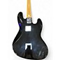 Used Fender Standard Jazz Bass Left Handed Black Electric Bass Guitar