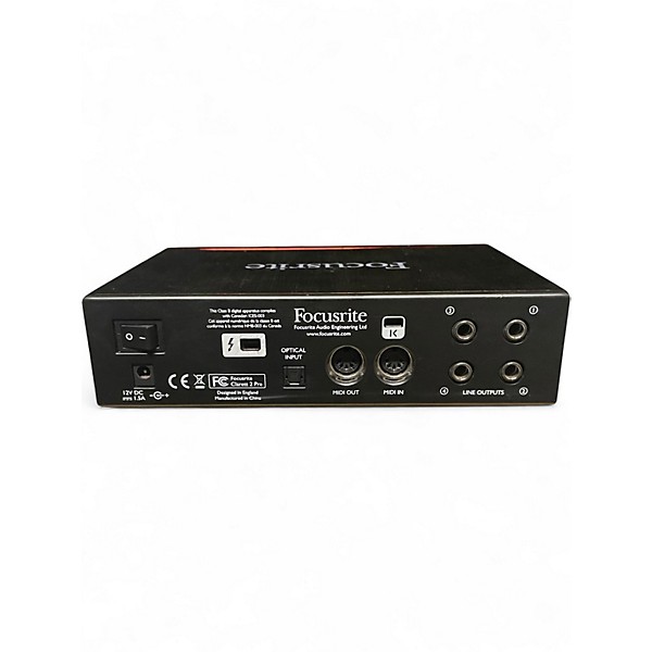 Used Focusrite Clarett 2Pre Audio Interface