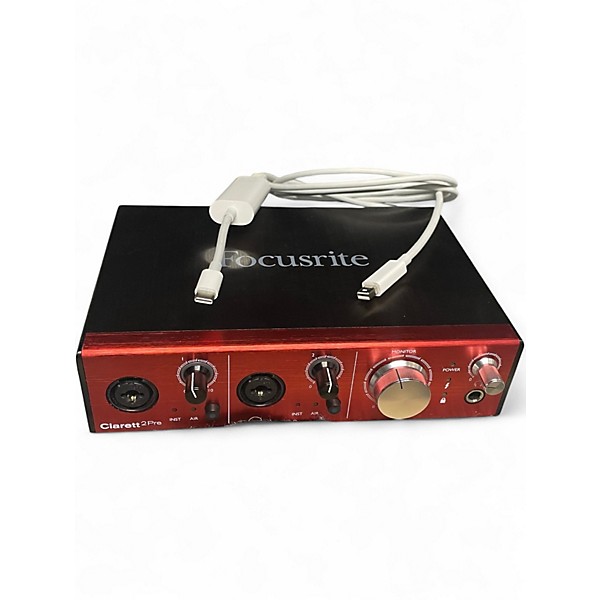 Used Focusrite Clarett 2Pre Audio Interface