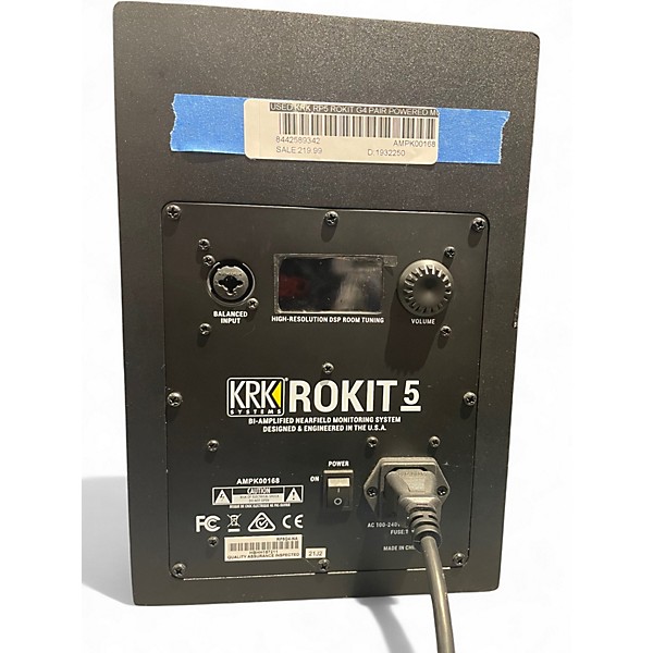 Used KRK RP5 ROKIT G4 Pair Powered Monitor