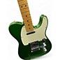 Used Fender Player Plus Telecaster Metallic Green Solid Body Electric Guitar