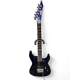 Used ESP Ltd m1 custom Royal Blue Solid Body Electric Guitar