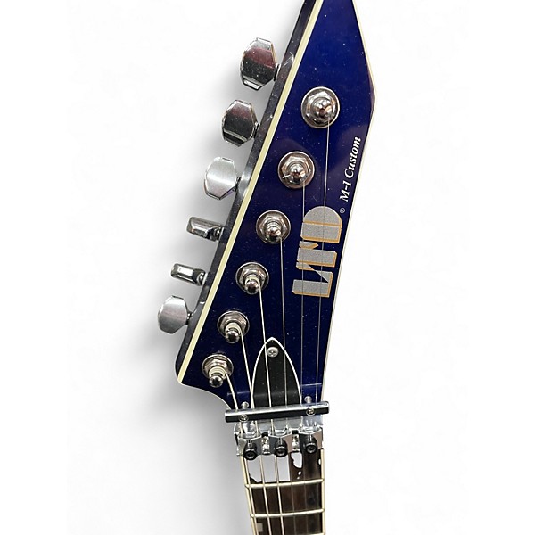 Used ESP Ltd m1 custom Royal Blue Solid Body Electric Guitar