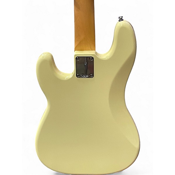 Used 2020s Fender Standard Precision Bass Cream Electric Bass Guitar
