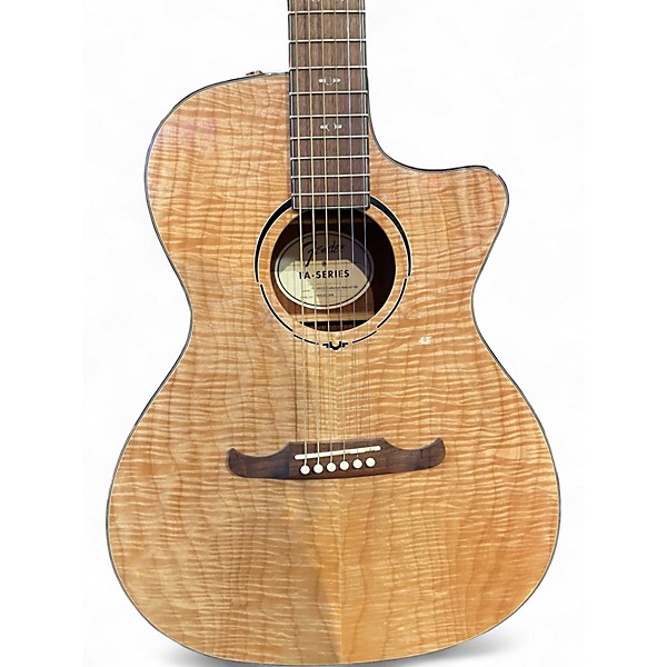 Used Fender FA345CE Natural Acoustic Guitar
