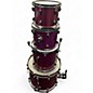 Used Ludwig 4 Piece Accent CS Purple Drum Kit