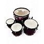 Used Ludwig 4 Piece Accent CS Purple Drum Kit