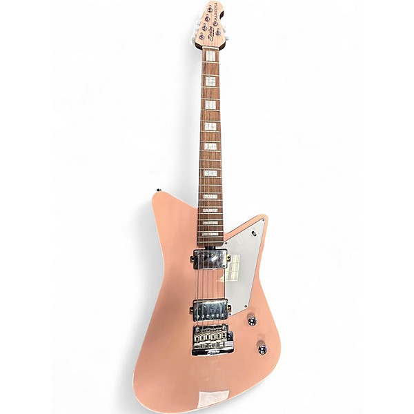 Used Sterling by Music Man MARIPOSA Shell Pink Solid Body Electric Guitar