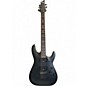 Used Schecter Guitar Research Damien 6 Black Solid Body Electric Guitar thumbnail