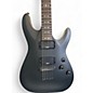 Used Schecter Guitar Research Damien 6 Black Solid Body Electric Guitar