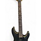Used Schecter Guitar Research Damien 6 Black Solid Body Electric Guitar