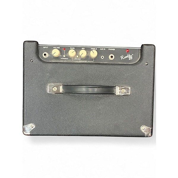 Used Fender Rumble 25 25W 1x10 Bass Combo Amp
