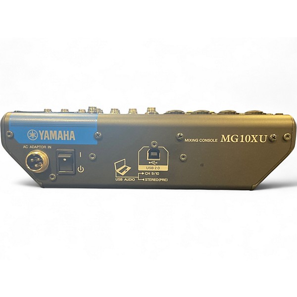 Used Yamaha MG10XU 10 Channel Mixer with Effects Unpowered Mixer