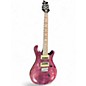 Used PRS SE CUSTOM 24 7 Pink Solid Body Electric Guitar thumbnail
