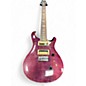Used PRS SE CUSTOM 24 7 Pink Solid Body Electric Guitar