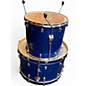 Used Ludwig 4 Piece Centennial Zep Blue Sparkle blue sparkle Drum Kit