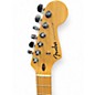 Used Fender Player Stratocaster Left Handed Olympic White Solid Body Electric Guitar