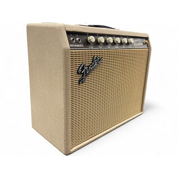 Used Fender '65 Princeton Reverb Reissue "Blond and Wheat" FSR Limited E Tube Guitar Combo Amp