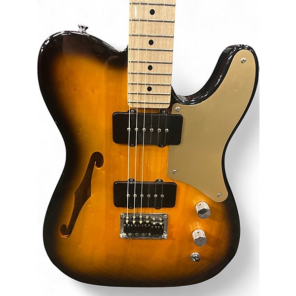 Used Squier PARANORMAL CABRONITA TELECASTER 2 Color Sunburst Hollow Body Electric Guitar