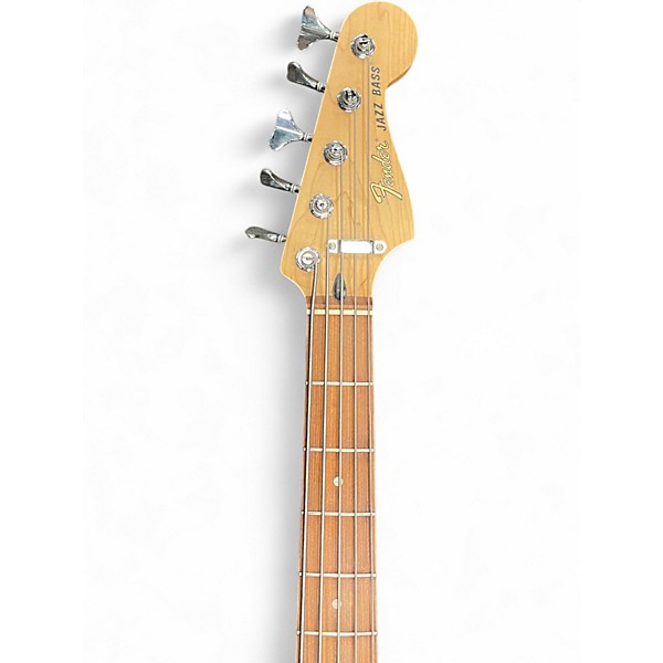 Used Fender Deluxe Active Jazz Bass V 5 String okoume Electric Bass Guitar