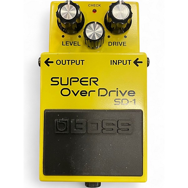 Used BOSS SD1 Super Overdrive Effect Pedal