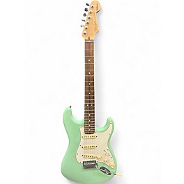 Used Fender Artist Series Jeff Beck Stratocaster Surf Green Solid Body Electric Guitar