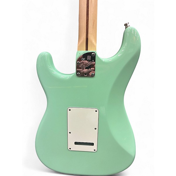 Used Fender Artist Series Jeff Beck Stratocaster Surf Green Solid Body Electric Guitar