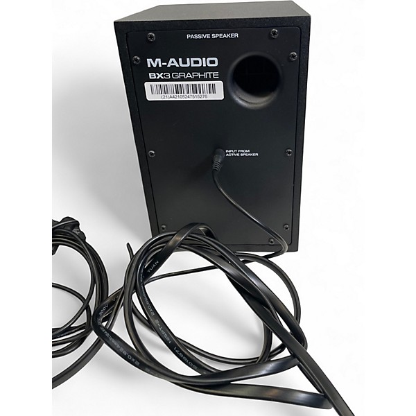 Used M-Audio BX3 GRAPHITE Powered Monitor