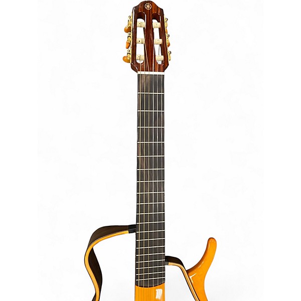 Used Yamaha SLG200NW Natural Classical Acoustic Electric Guitar