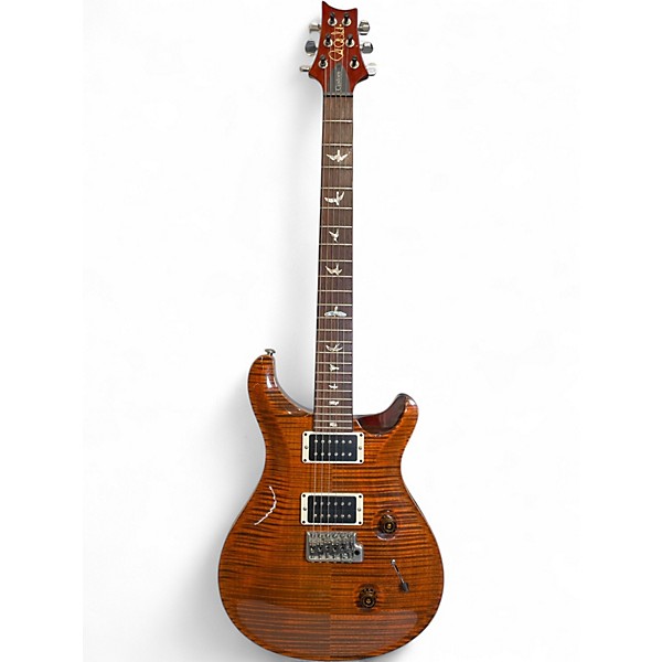 Used PRS Custom 24 Antique Amber Solid Body Electric Guitar