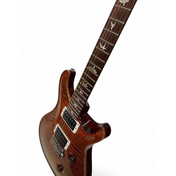 Used PRS Custom 24 Antique Amber Solid Body Electric Guitar