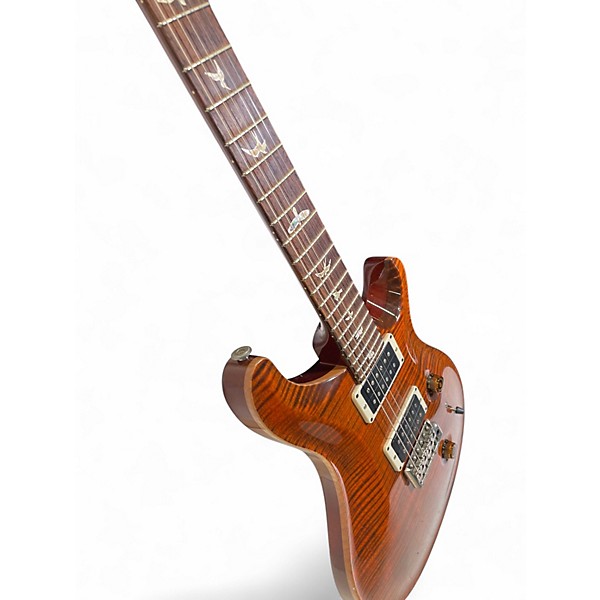 Used PRS Custom 24 Antique Amber Solid Body Electric Guitar