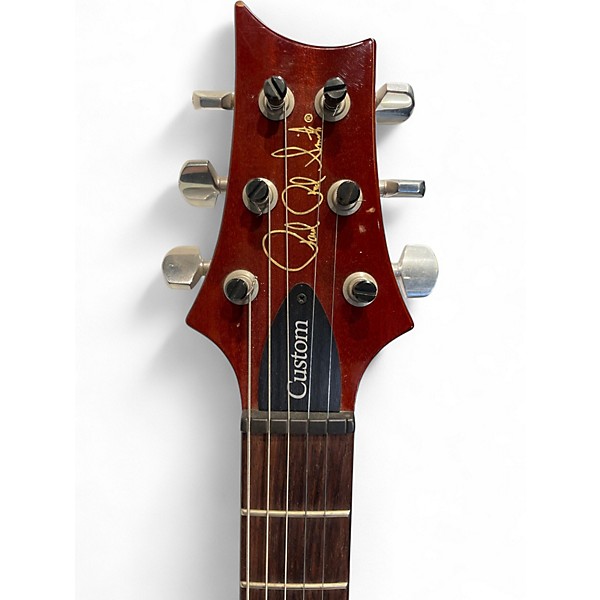 Used PRS Custom 24 Antique Amber Solid Body Electric Guitar