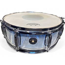 Used Gretsch Drums 14X5 Catalina Club Snare WHITE SATIN Drum