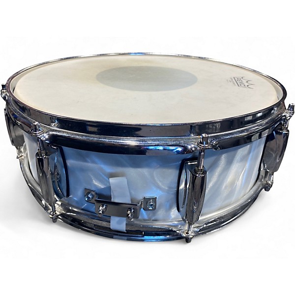 Used Gretsch Drums 14X5 Catalina Club Snare WHITE SATIN Drum