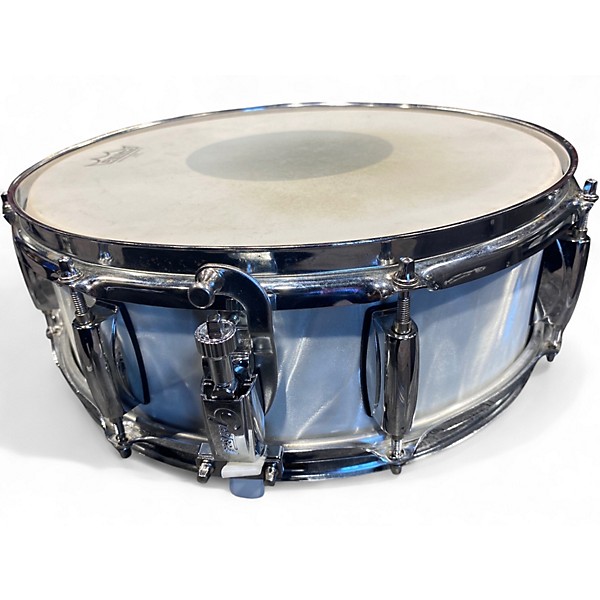 Used Gretsch Drums 14X5 Catalina Club Snare WHITE SATIN Drum