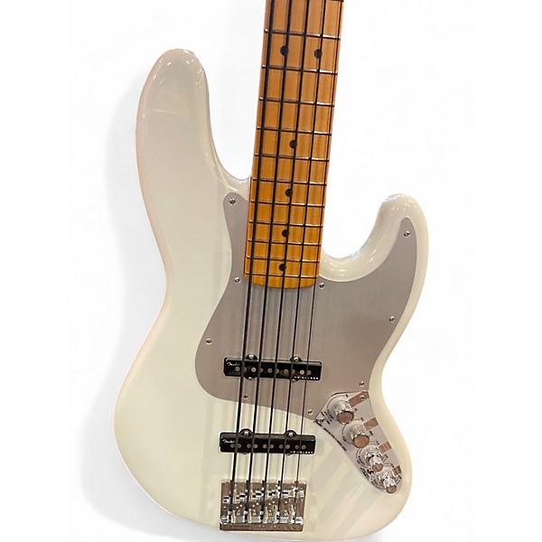 Used Fender American Ultra II Jazz Bass V Avalanche Electric Bass Guitar