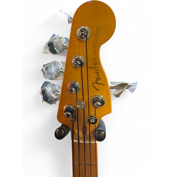 Used Fender American Ultra II Jazz Bass V Avalanche Electric Bass Guitar