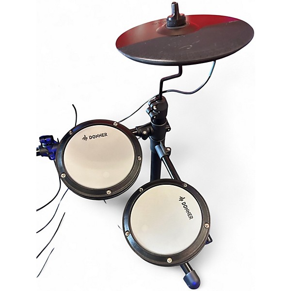 Used Donner POCKET ELECTRONIC DRUM SET Electric Drum Set
