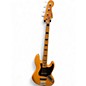 Used Squier Classic Vibe 70s Jazz Bass Natural Electric Bass Guitar thumbnail