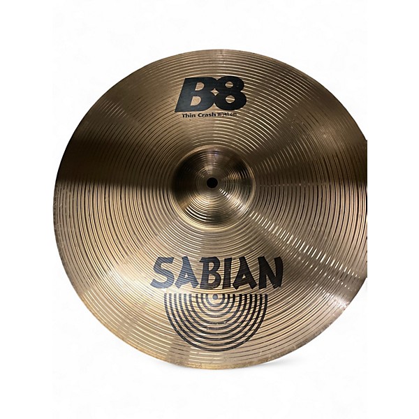 Used SABIAN 16in B8 Crash Cymbal