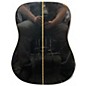 Used Fender dg16e12 Black 12 String Acoustic Guitar