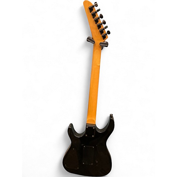 Used Hamer Californian Deluxe Black Solid Body Electric Guitar