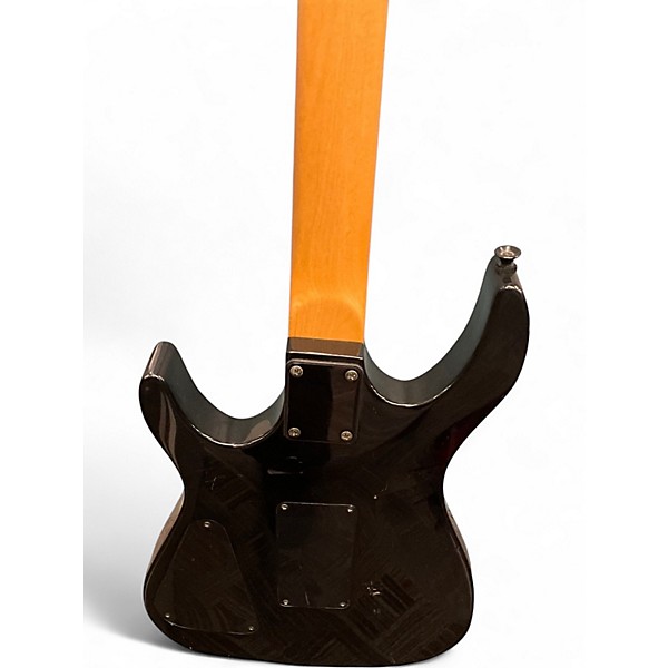 Used Hamer Californian Deluxe Black Solid Body Electric Guitar