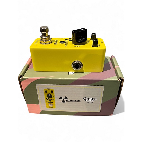 Used Donner Yellow Fall Effect Pedal