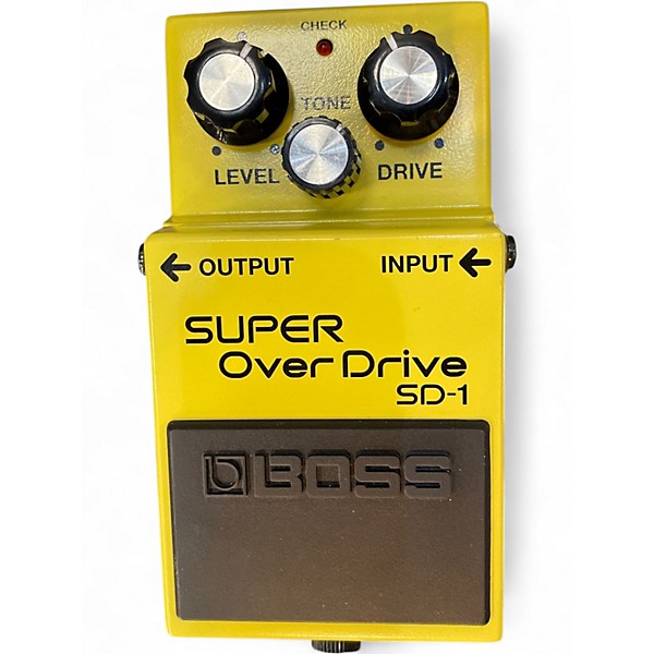 Used BOSS SD1 Super Overdrive Effect Pedal
